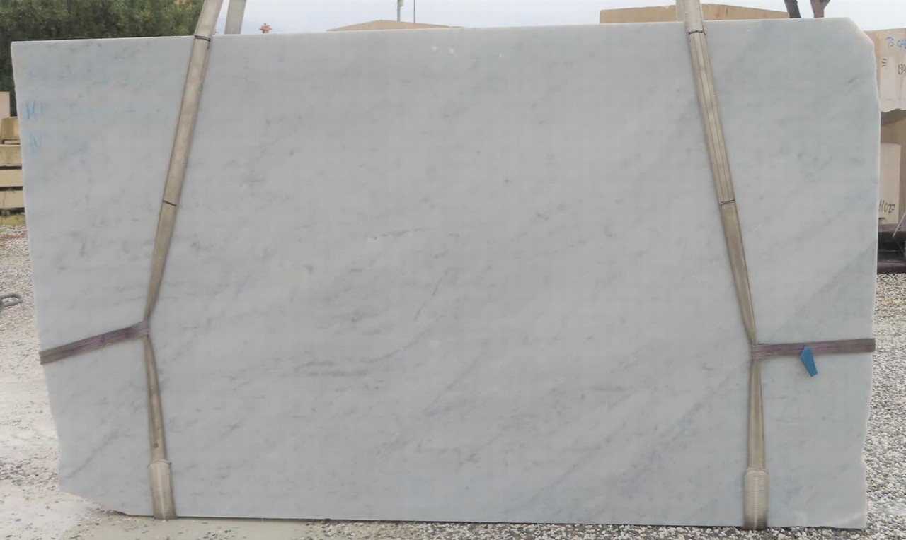 Slab BIANCO CARRARA Lastre Lucide 2 Cm0