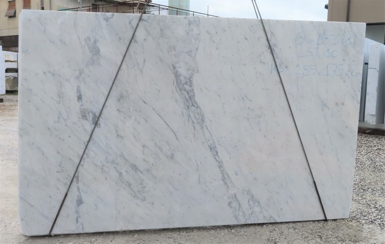 Lastra BIANCO CARRARA Lastre Lucide 2 Cm0